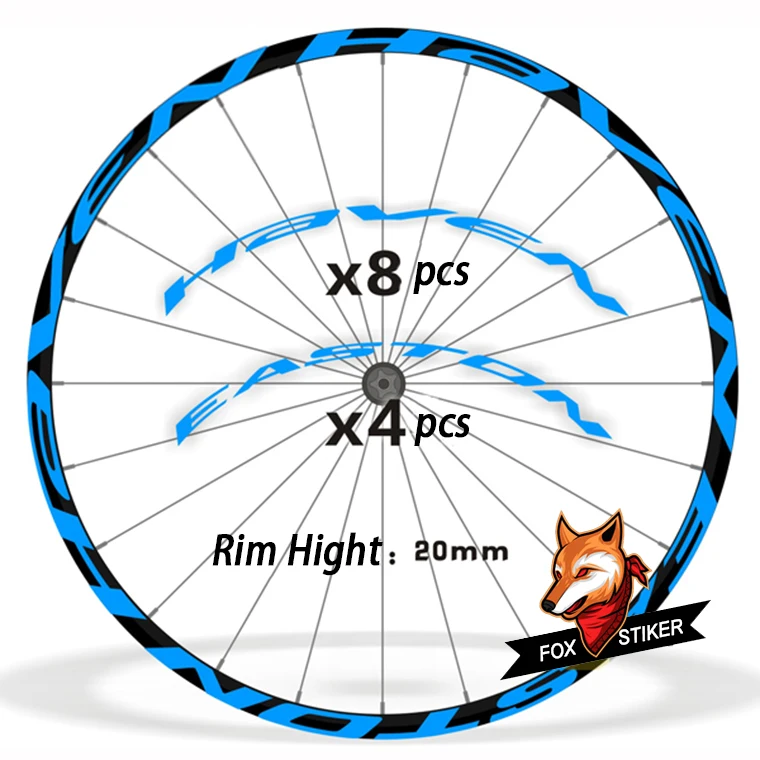 26er 27,5 er 29er MTB обод колеса стикер велосипед s велосипед обод наклейки велосипед Светоотражающие горный велосипед колеса с наклейкой для Хэйвен