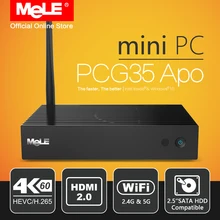 Fanless Windows 10 font b Mini b font font b PC b font Desktop MeLE PCG35
