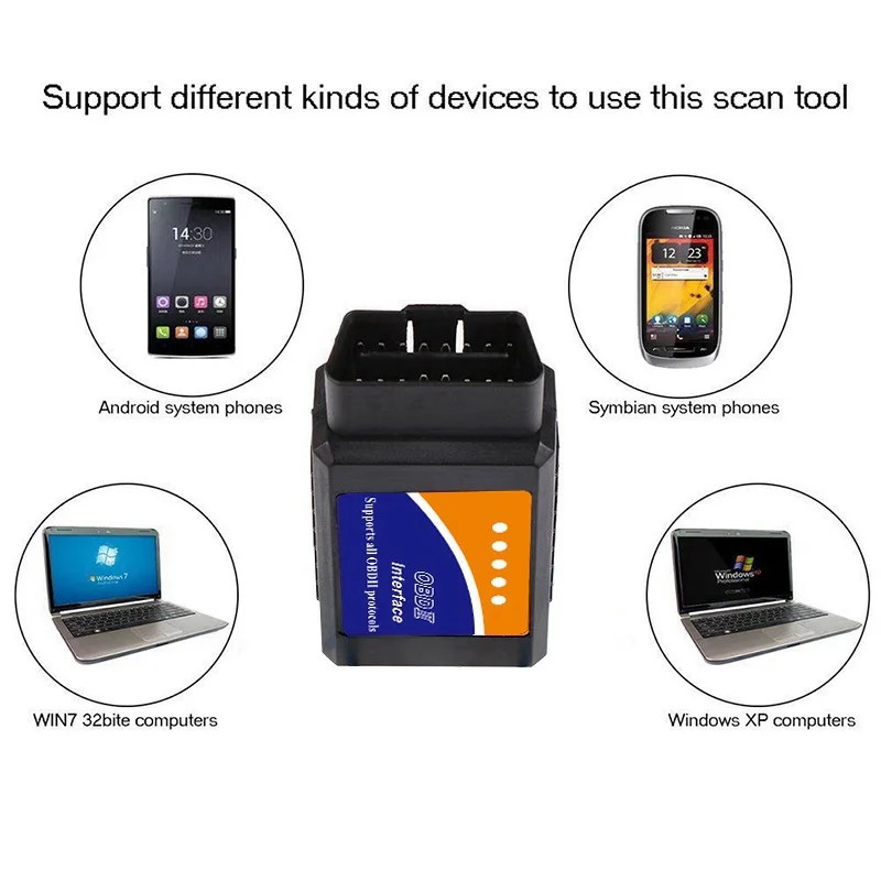 VicTsing OBD 2 ELM327 Bluetooth Diagnostic Scanner Engine Android PC Auto Tool Check Code Reader Bluetooth Diagnostic Scanner    (11)