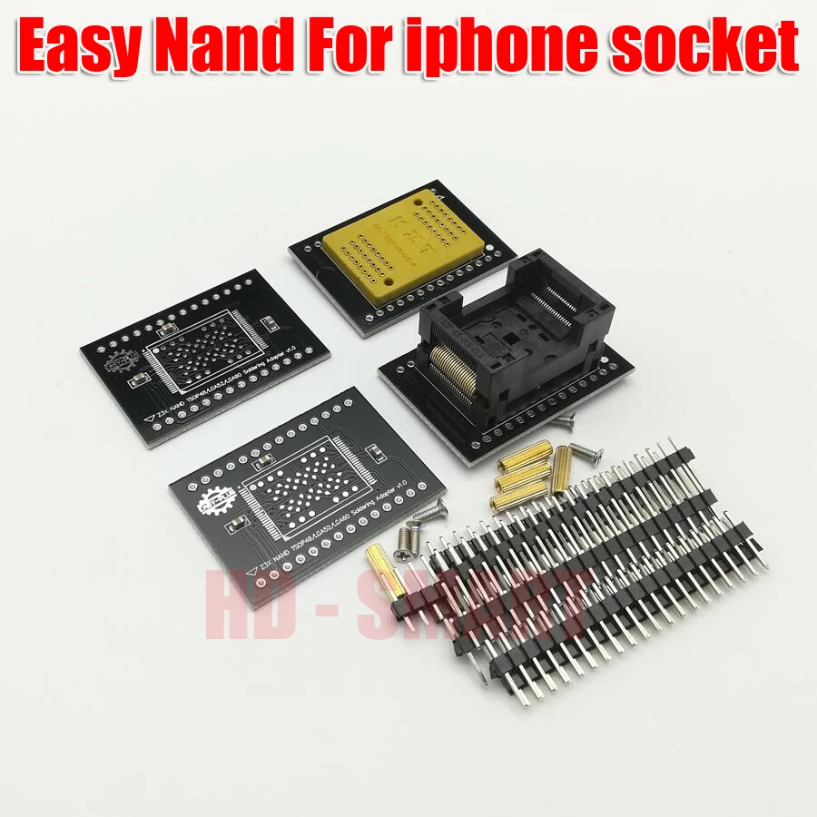 Новинка 2020 года EASY JTAG PLUS BOX Easy NAND для iphone socket / Jtag Plus Nand Kit|Детали устройств связи| |