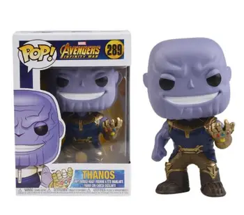 

POP The Avengers 3: Infinity War & 10cm THANOS 289# pvc action Figures model gift for the children with box