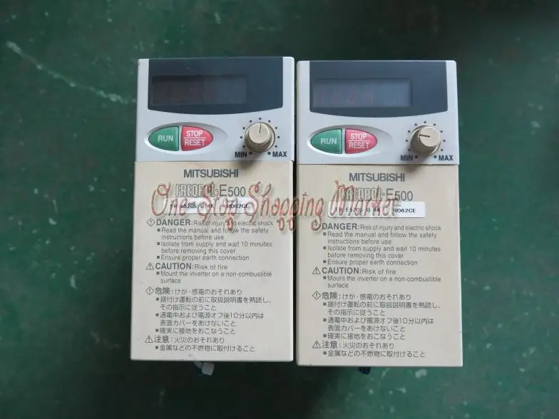 

FR-E520S-0.4K 1PH 220V 0.4KW converter