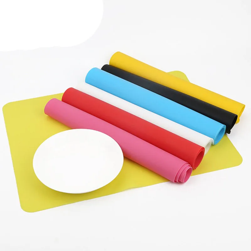 Silicone Mats Baking Liner Silicone Oven Mat Heat Insulation Pad Bakeware Kids Foods Mats Non