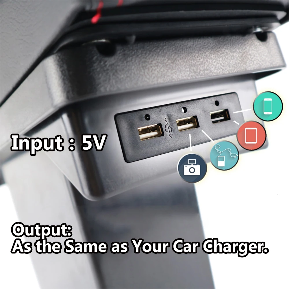 Кожаный подлокотник для Nissan Juke ESQ 2011 2019 Автомобильный USB интерфейс коробка