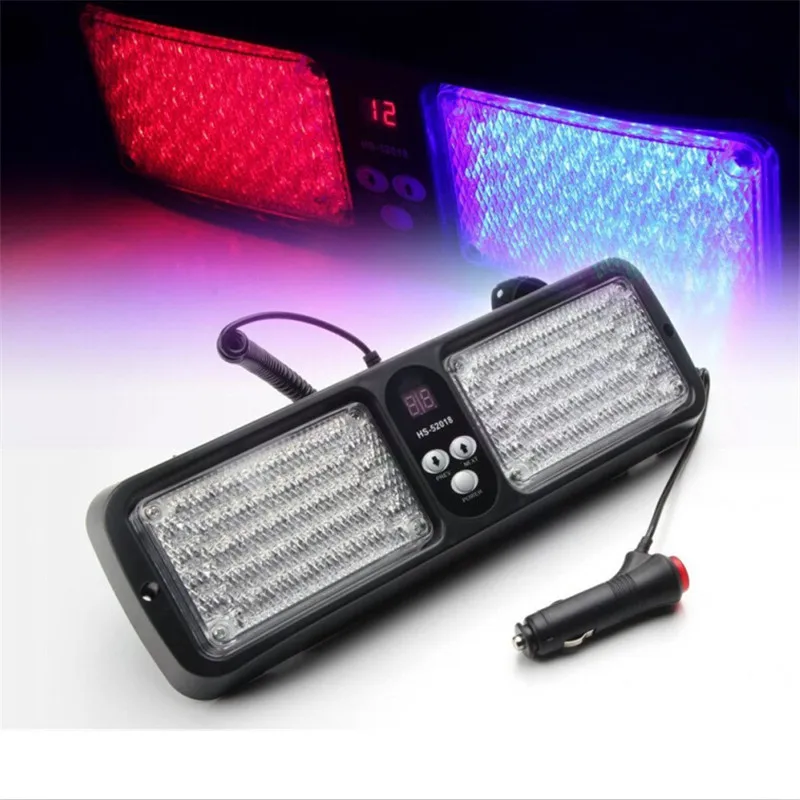 

20W LED Sun visor panel Car truck Warning Light Windshield Beacons Flashing Police Strobe Lights Viper Fog Emergency Signal lamp