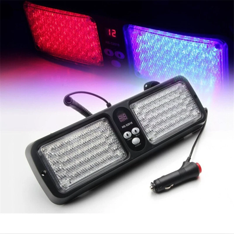 20w Led Sonnenblende Panel Auto Lkw Warnung Licht Windschutzscheibe Baken Blinkende Polizei Strobe Lichter Viper Nebel Notfall Signal Lampe Lamp Rgb Light Featherslamps Lights Uk Aliexpress 