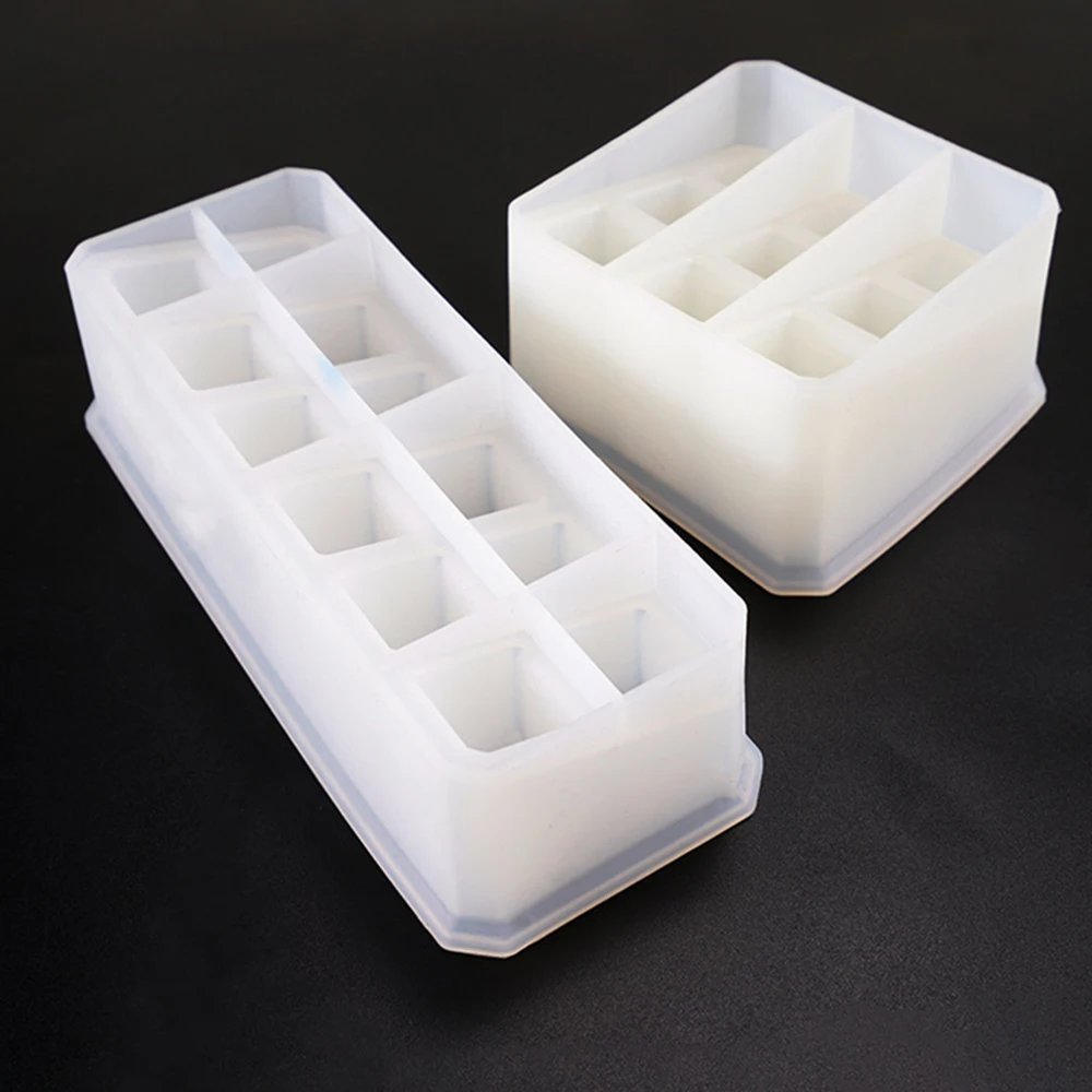 

New Handmade Silicone Mould for Storage Box Succulent Plants Small Craft Dried Flower Planter Concrete Cement Clay Pot Mold