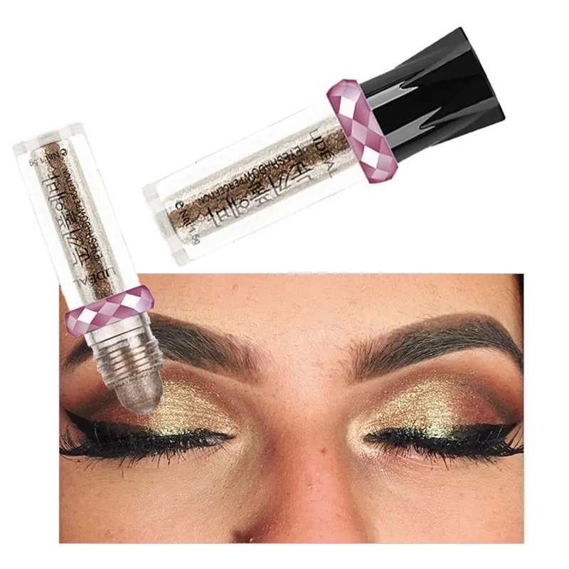 

1PC Professional Warm Color Shimmer Eyeshadow Brand Cosmetics Waterproof Pigment Glitter Loose Powder Eye Shadow Cheap Makeup