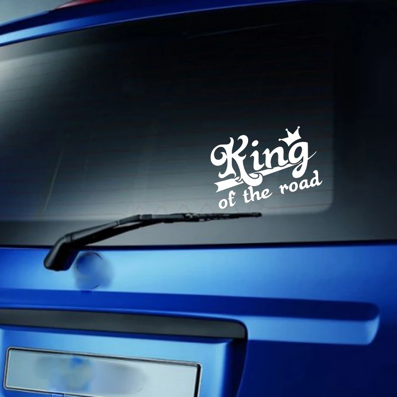 King of the Road König Tuning Auto Aufkleber Sticker