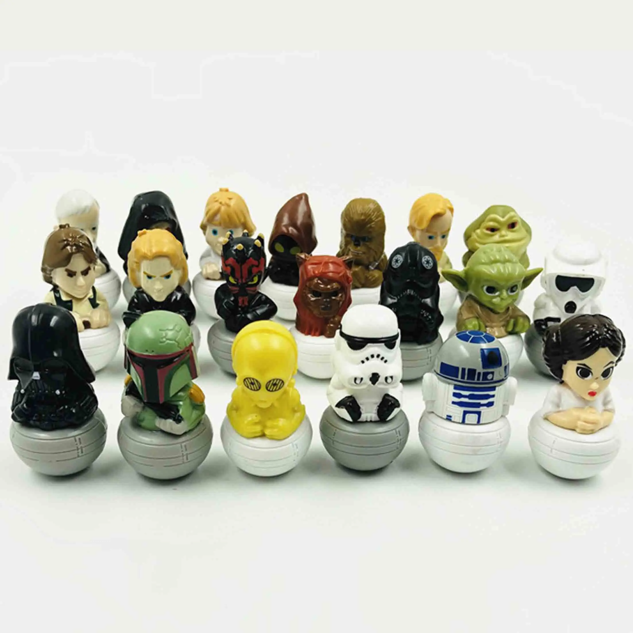 

1pcs/lot Star Wars model Han Hano Anakin Darth Vader Yoda Star Wars Action figure Toys Star Wars characters
