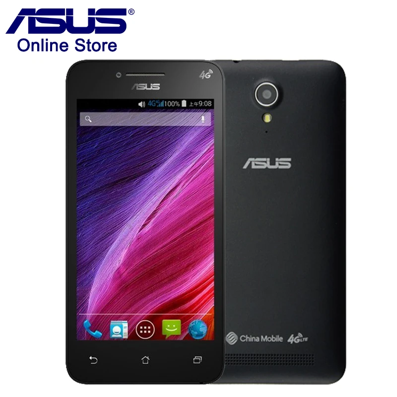 Orriginal Unlocked ASUS T45 ZC450TLT 512MB 4GB Mobile Phones GPS WIFI 4.5 inchesQuad Core Android 5MP Camera 3G Smartphones | Мобильные