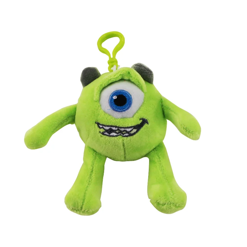 12 см Новинка Mr Q Mike Wazowski плюшевые игрушки один глаз плюшевые игрушки брелок подарок