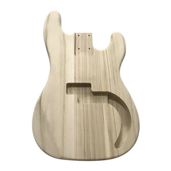

Electric Guitar Body Barrel DIY Polished Wood Type Electric Maple Guitar Barrel Body for Electronic Bass Guitar Accessories