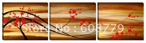 

Red Plum Blossom Art Flower Painting LRGP0406