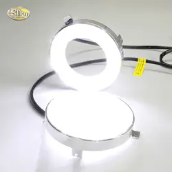 SNCN светодио дный LED габаритные огни для Subaru Forester 2008 ~ 2012 туман крышка лампы угол средства ухода век 12 В в ABS DRL