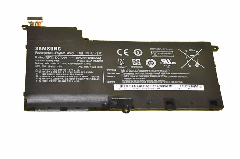 

New Genuine Battery for SAMSUNG NP530U4B NP530U4C NP535U4C series AA-PBYN8AB BA43-00339A 7.4V 45WH