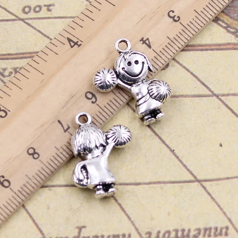 5 قطعة/الوحدة سحر المصفقين يهتف فتاة 22x15 مللي متر التبتية حلية فضيّة متدلّية الحرف صنع النتائج اليدوية العتيقة DIY مجوهرات 5 قطعة/الوحدة سحر المصفقين يهتف فتاة 22x15 مللي متر التبتية حلية فضيّة متدلّية الحرف صنع النتائج اليدوية العتيقة DIY مجوهرات