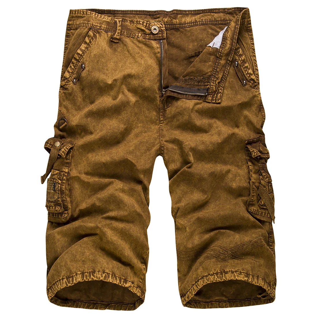 Летние шорты для мужчин повседневные шорты мужские брюки-карго армия мужские тренировки Шорты Новые комбинезоны хлопок мыть камуфляжа тенденция Шорты