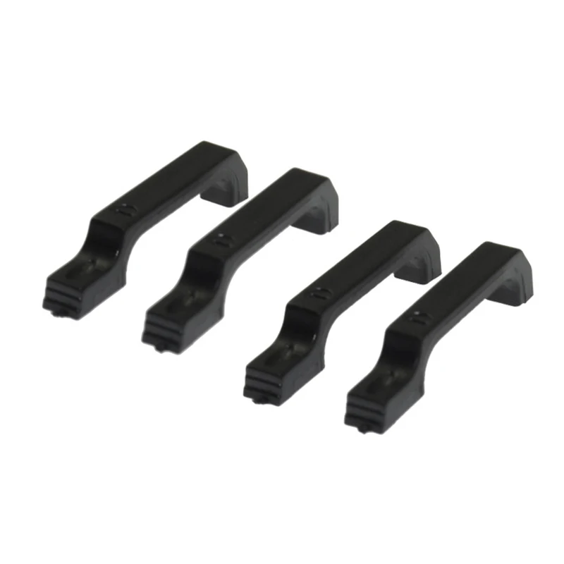 4Pcs/set Black Car Door Handle For 1:10 RC Crawler Traxxas TRX-4 TRX4 Defender D110 Body