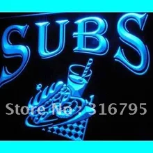 I209 открытые бутерброды кафе магазин светодиодный неоновые световые знаки включения/выключения 20+ цвета 5 размеров