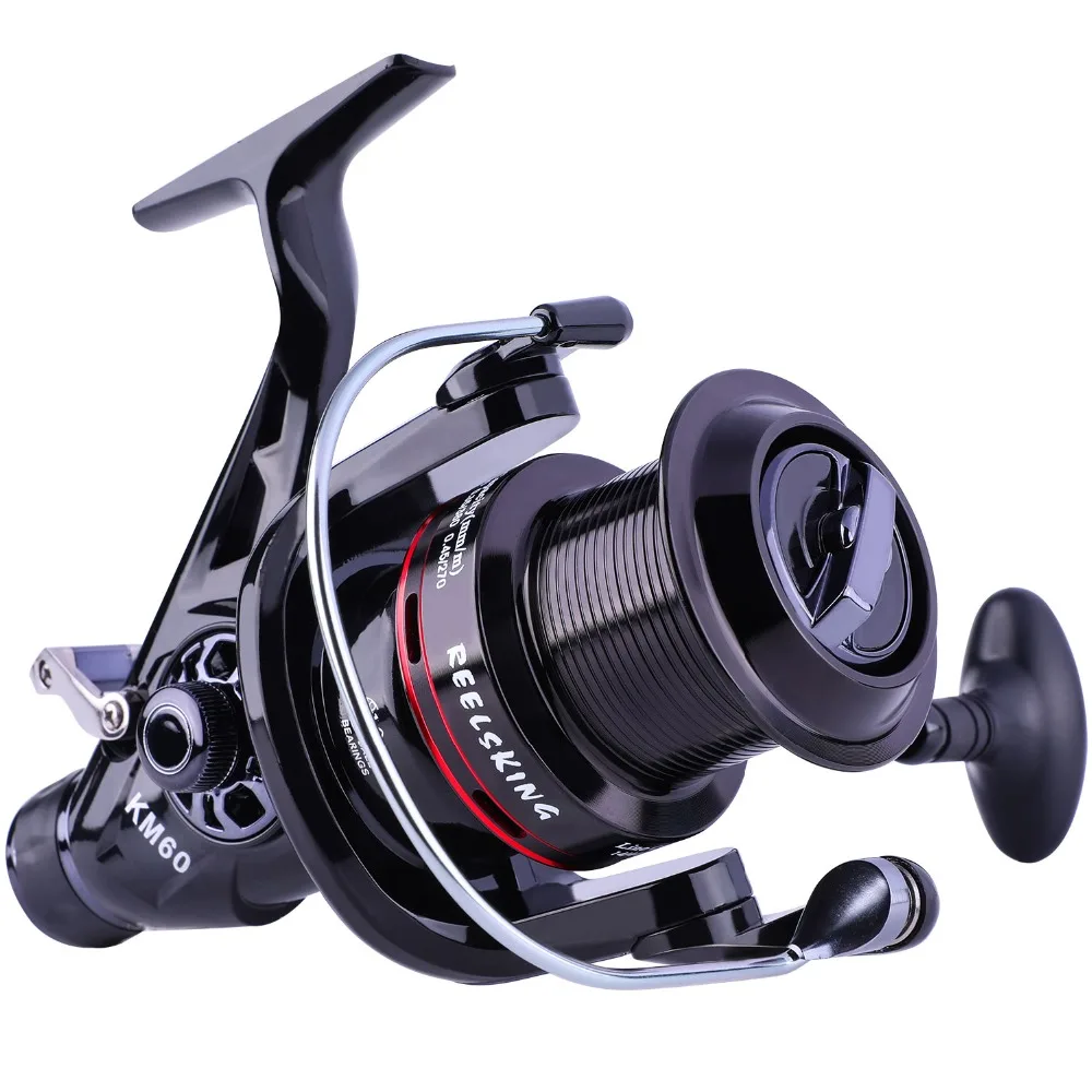Sougayilang 11 + 1BB الكارب الصيد بكرة اليد اليسرى اليمنى للتبادل CFishing لفائف بكرة 11 + 1BB تغذية الكارب بكرة