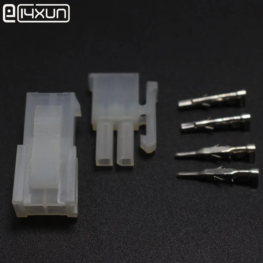 EClyxun 5 комплектов 5557 5559 2P комплект электрических концевых соединителей 4 2 мм 2x1P