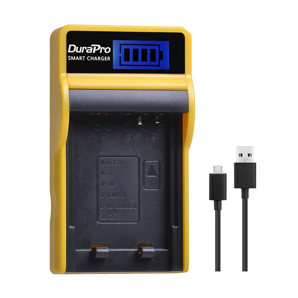 DuraPro 1300 мА/ч, NB-10L NB 10L Батарея+ ЖК-дисплей USB Зарядное устройство для Canon G1X G15 G16 SX40HS SX50HS SX60HS SX40 SX50 SX60 HS Камера