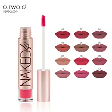 O.TWO.O Naked Brand High Quality Matte Color Lip Gloss Easy to Wear Long Lasting Kyli Lips Makeup Lipstick Liquid Lipgloss Matte