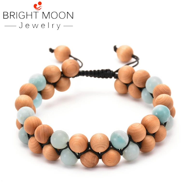 

Bright Moon Fashion Jewelry Yellow Stone Bracelet Stone Bracelet for Couples Natural Healing Stones Bracelets for Unsex