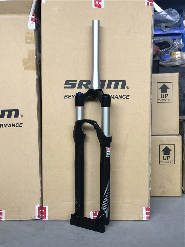 SRAM ROCKSHOX RECON GOLD RL 29 Solo Air Quick Release 100 мм 1,5 конический ручной замок глянцевый черный MTB вилка подвеска