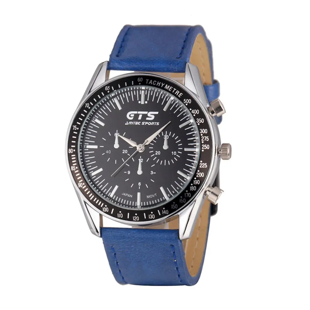 

Fashion Large Dial Quartz Watch For Men Leather Sport Watches Clock Wristwatch Men Top Brand Relogio Masculino Dropshipping