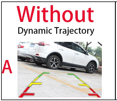 Автомобильная камера заднего вида для парковки HD Dynamic Line для Passat B5(MK5) 2002-2010 Tiguan 2009 2010 2011 2012 2013 - Название цвета: Without Trajectory