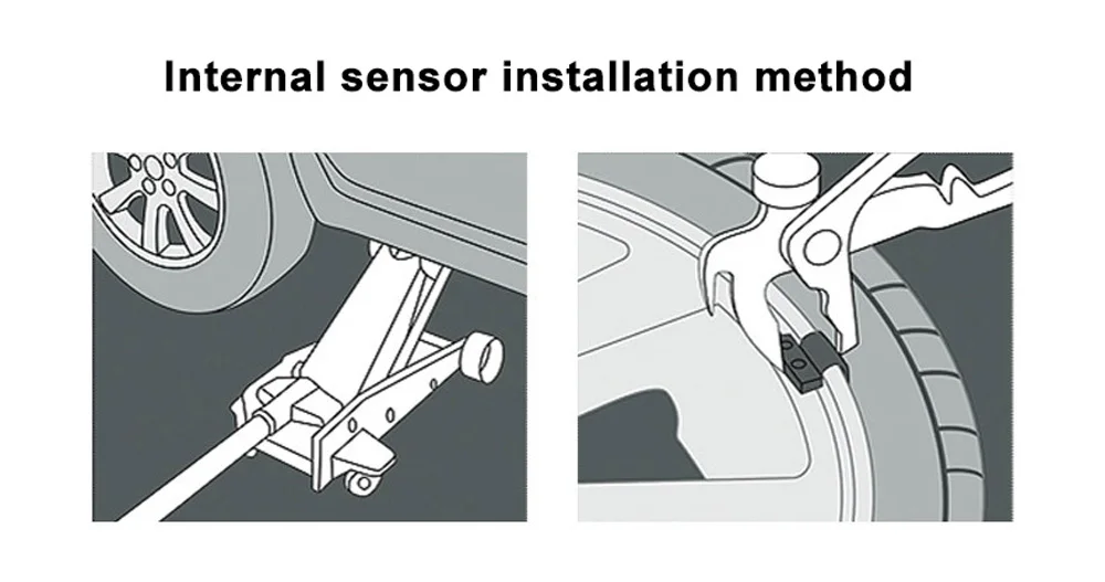 Автомобильная система контроля давления в шинах TPMS, ЖК-дисплей, солнечная энергия, датчик давления в шинах, голосовая сигнализация, 4 внешних датчика s