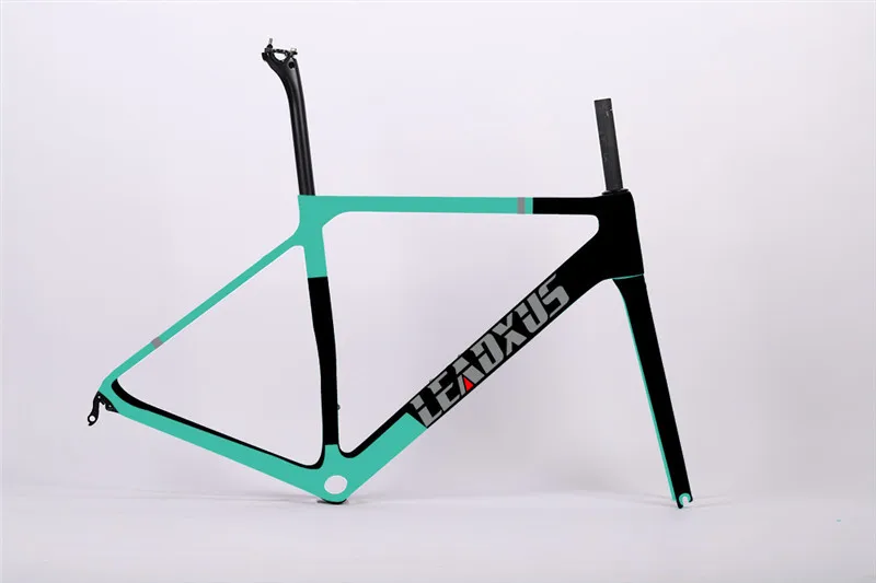 Clearance Leadxus Lam200 Super Light Carbon Frame T800 Carbon Fiber Road Bike Frame Glossy & Matte Carbon Bicycle Frame Size Xs,s,m,l 40