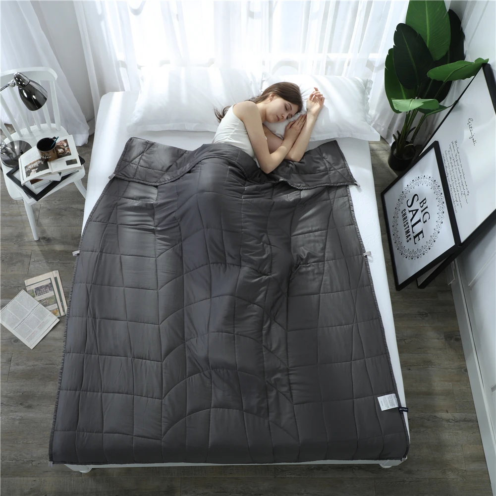 2019 NEW High quality cotton gravity blanket weighted blanket Glass