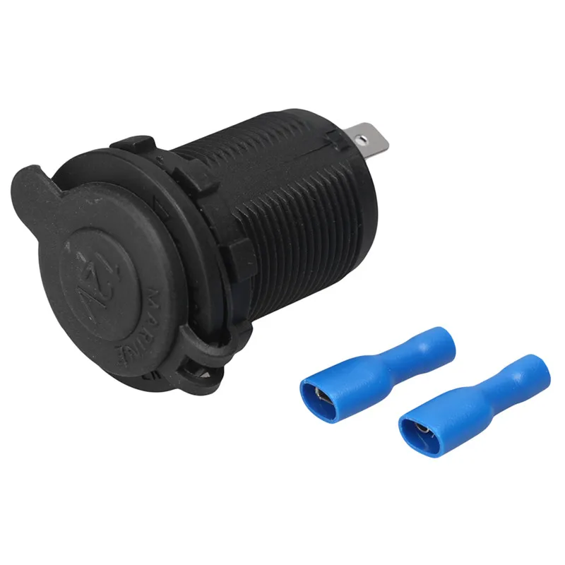 

12v Waterproof Car Motorcycle Cigarette Lighter Plug Accessory Power Socket Hot Sale