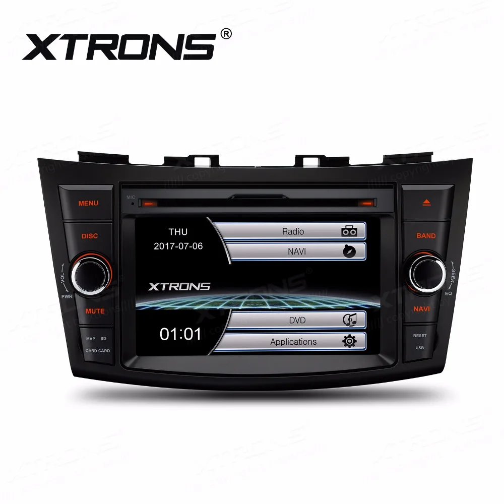 Автомобильный DVD плеер XTRONS 7 дюймов 2 din радио GPS навигация для SUZUKI SWIFT 2011 2015 Ertiga 2012