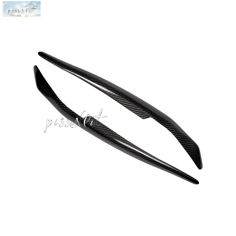 Headlight Eyebrows Eyelids Cover for 08-14 Mitsubishi Lancer Evo 10 EX Outlander