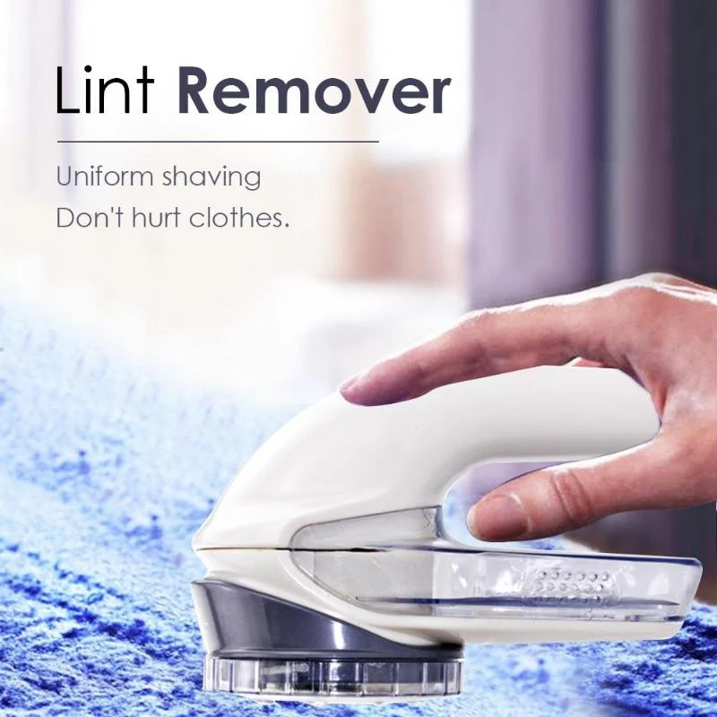 Portable Electric Lint Remover Sweater Hair Ball Trimmer Clothes Fluff Fabric Fuzz Shaver Shaving Cutter Trimmer For Home Trav