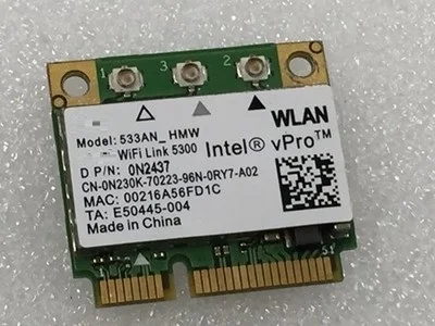 SSEA новый сетевой карты для Intel WiFi Link 5300 5300AGN Половина Mini PCI-E Wlan Беспроводной карты 450 Мбит/с 533AN_HMW 2,4 /5,0 ГГц