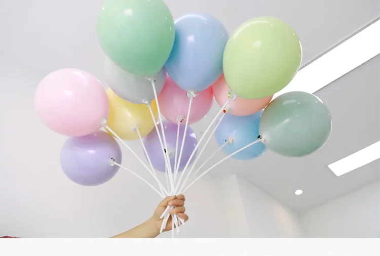 20 шт 10 дюймов латексные шары Макарон цветные балоны Свадебные ...