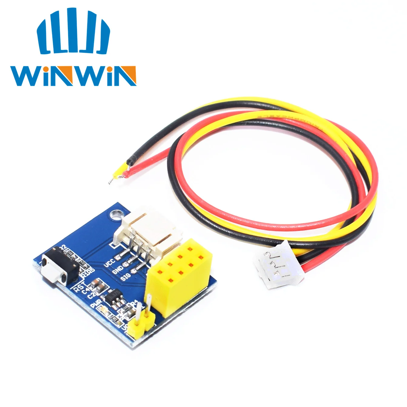 H63 ESP8266 ESP-01 ESP-01S WS2812 RGB светодиодный модуль контроллера для IDE WS2812 световое кольцо умный электронный DIY