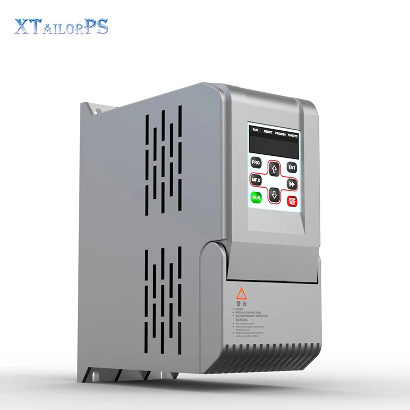 XTailorPS VFD 1 5/2 2/3.7kw 220 В St100 модель 3 фазоинвертор вход фазы Выход частоты регулируемый