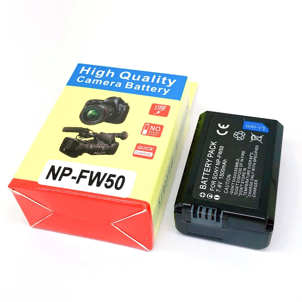 NP-FW50 NPFW50 NP FW50 Батарея для sony Alpha a6500 a6300 a6000 a5000 a3000 a7 a7R II a7II A7RII NEX-3 5 NEX-7 5R F3 3D 5N RX10