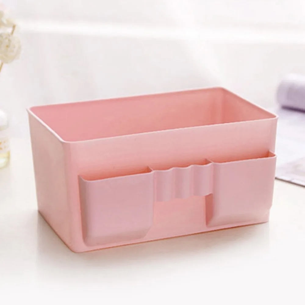 

Home Large Capacity PP Arrangement Storage Box Simple Design Desktop Cosmetic Brush Holder Organizer Storage Case