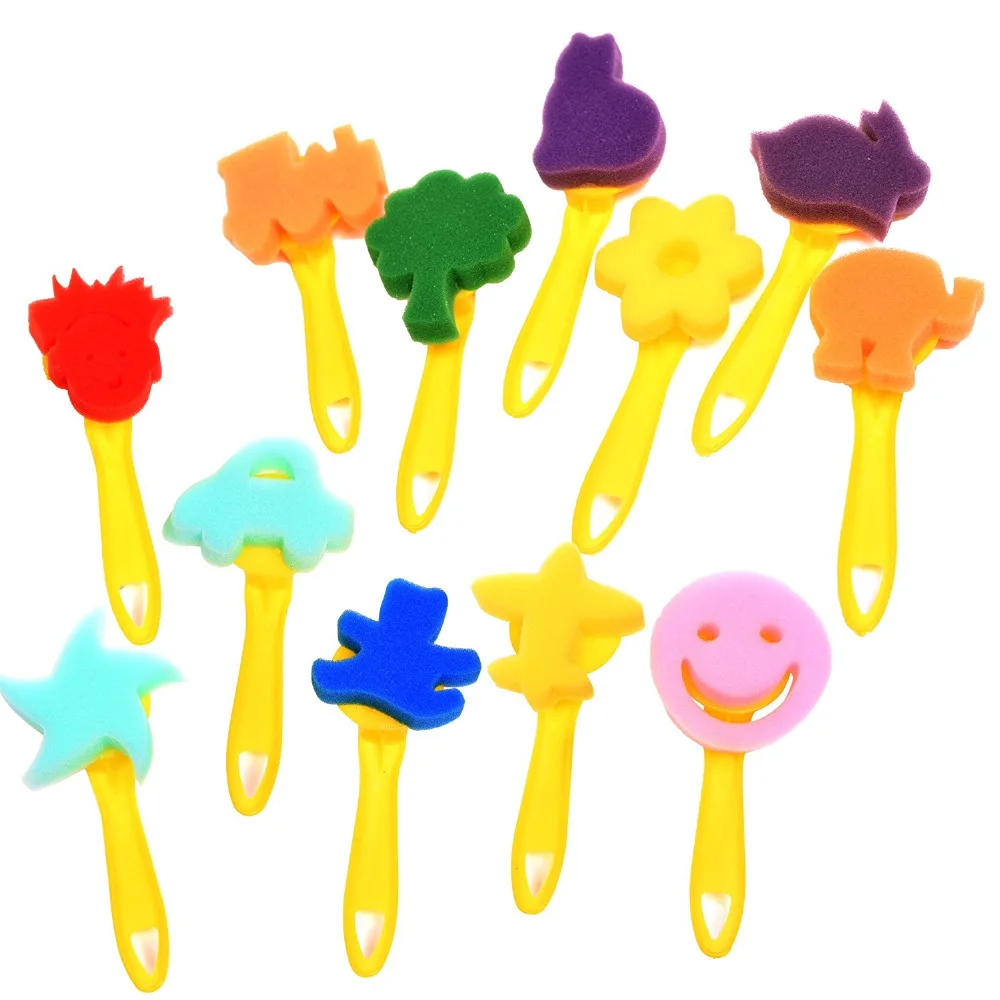 

Artist Studio Sponge Painters Painting Shapes (Set of 12)