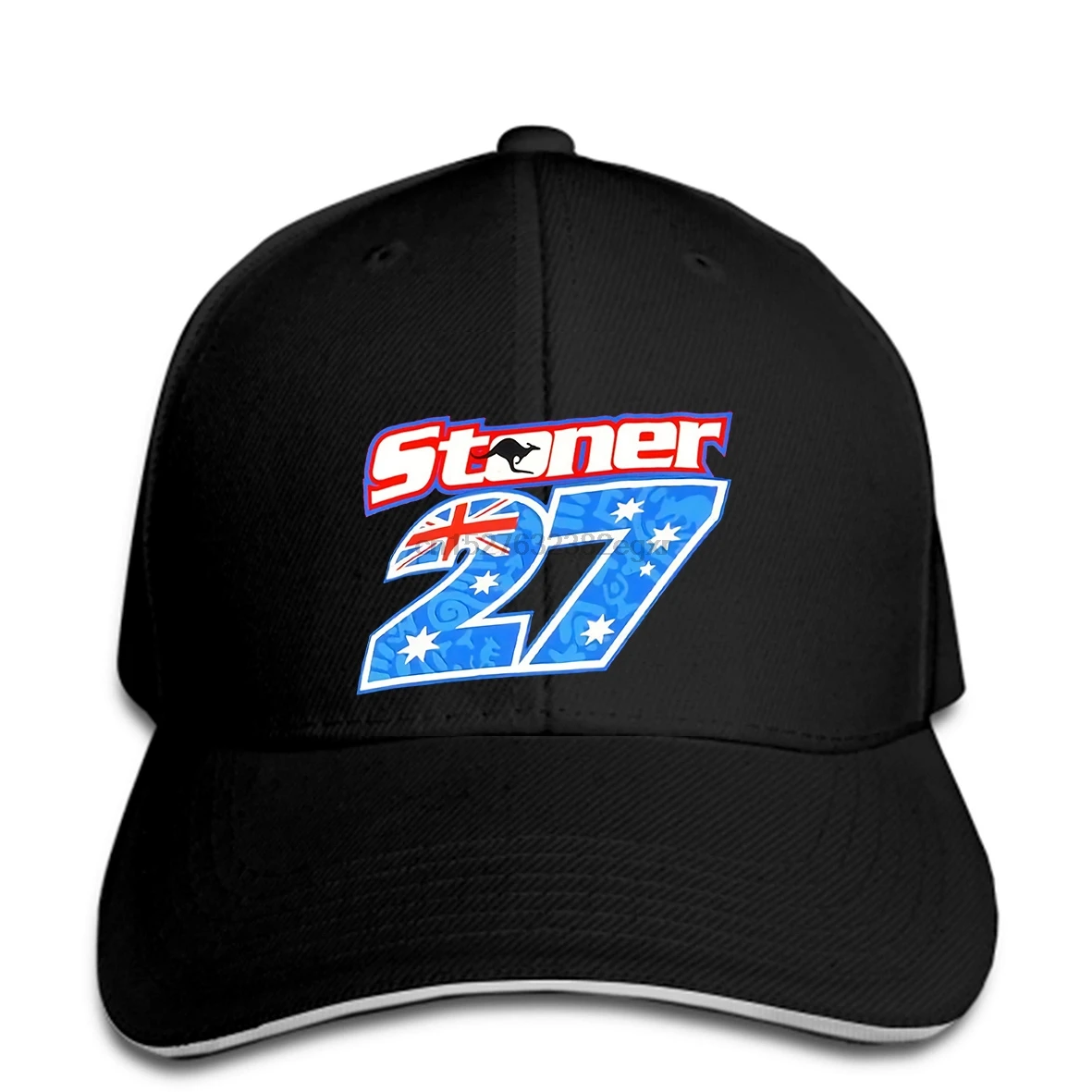 Мужская бейсбольная кепка модная Casey Stoner 27 темно-синяя бейсболка забавная
