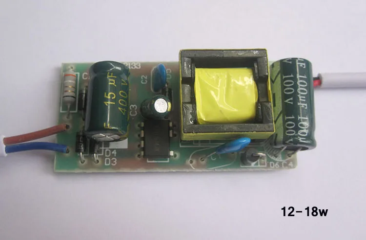 Высокое качество 4-7 Вт 8-12 Вт 12-18 Вт 18-24 Вт Питание светодио дный драйвер адаптер трансформатора