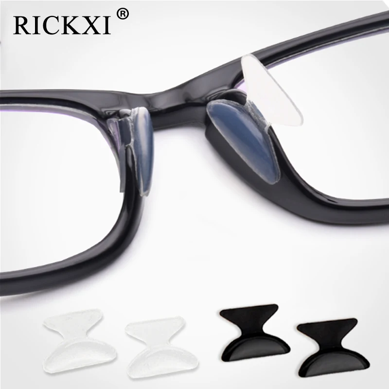 

Useful 3Pairs/Lot Soft Non-slip Silicone Nose Pad For Glasses Eyeglasses Sunglass Nose Pads