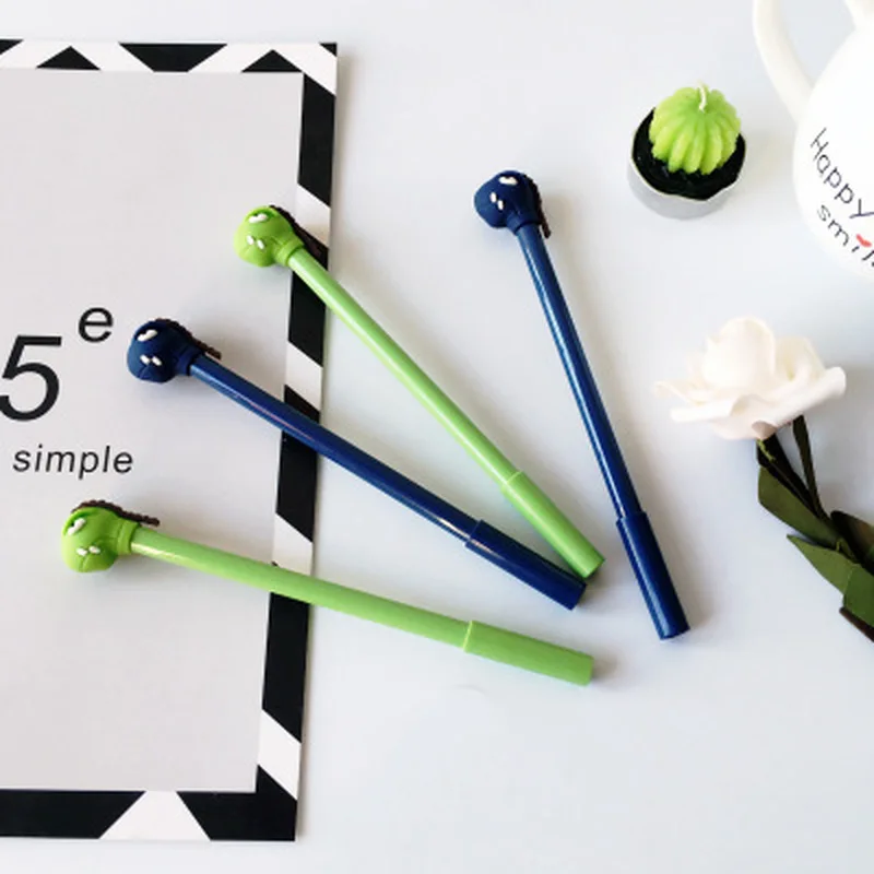 

1pcs Dinosaur Gel Pens Kawaii Stationery 0.5mm Novelty Cute Pens Gel Pen New Student Writing Pen Kawaii School Supplies